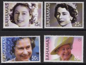 BAHAMAS SG1414/7 2006 80th BIRTHDAY OF QEII MNH