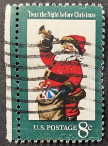 US #1472 Used F/VF 8c Twas the Night Before Christmas 1972 [G8.3.1]