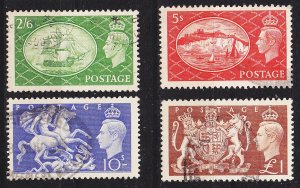 ENGLAND GREAT BRITAIN [1951] MiNr 0251-54 ( O/used ) [01]