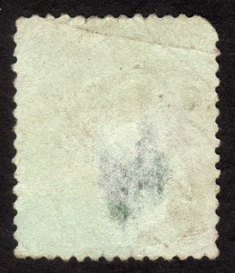 1862, France 5c, Napoleon III, Used, thin, Sc 23