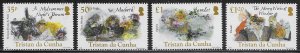 Tristan da Cunha Scott #'s 1077 - 1080 MNH