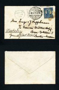 # 637 on cover to Berlin forwarded to Wiesbaden with childs letter - 5-16-1928