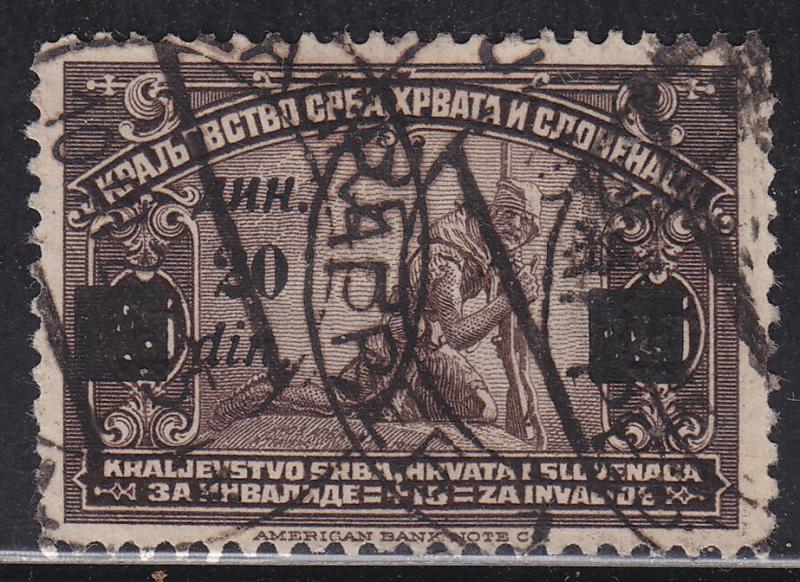 Yugoslavia 20  National Unity 1922