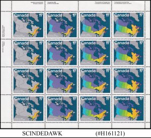 CANADA - 1981 CANADA DAY - MIN. SHEET MINT NH