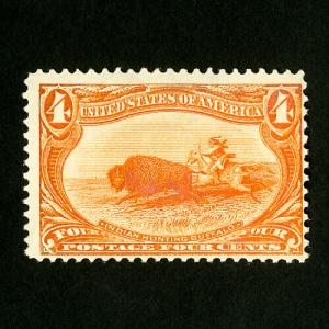 US Stamps # 287 F-VF P.O. Fresh OG NH Catalog Value $275.00