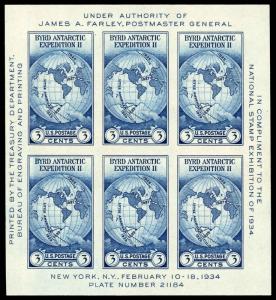 USA 735 Mint (NGAI) Sheet