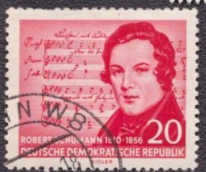 Germany DDR - 296 1956 Used