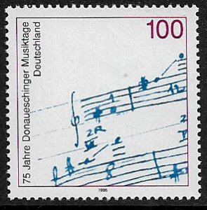 Germany #1948 MNH Stamp - Donaueschingen Music Festival