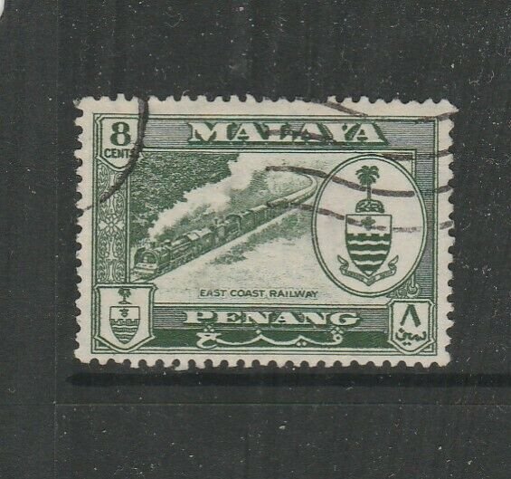 Malaya Penang 1960 8c Used SG 59