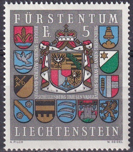 Liechtenstein #533   F-VF Unused CV $4.00  (Z4136)