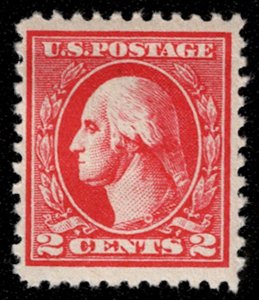 US #528A VF mint lightly hinged, super fresh color, Select!