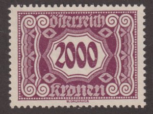 Austria J128 Postage Due 1923