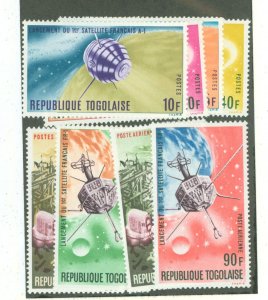 Togo #593-8/C65-6 Mint (NH)