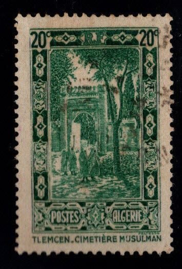 ALGERIA Scott 85 Used 20c   stamp