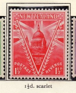 New Zealand 1946 Early Issue Fine Mint Hinged 1.5d. NW-156880