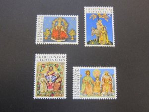 Liechtenstein 1976 Sc 610-13 set MNH