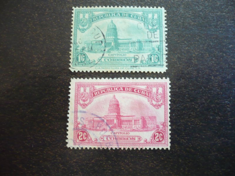 Stamps - Cuba - Scott# 294-298 - Used Set of 5 Stamps