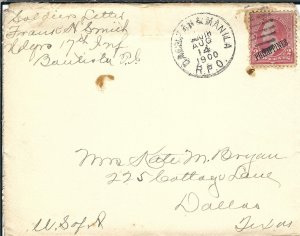 17th Infantry, Philippines to Dallas, TX 1900 (M5525) 