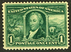 U.S. #323 MINT OG LH