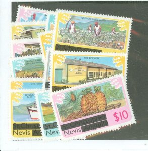 Nevis #100-112  Single (Complete Set)