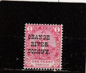 Orange River Colony  Scott#  56  MH  (1902 Overprinted)