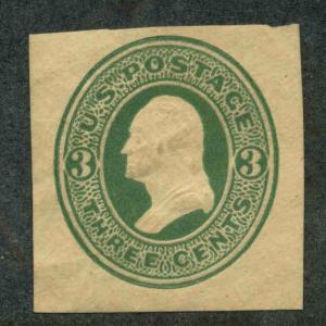 U84 Cut Square  Mint 