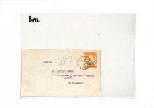 BH92 1957 British KUT TANGANYIKA *Utete* CDS Cover Dar-es-Salaam MEDICAL