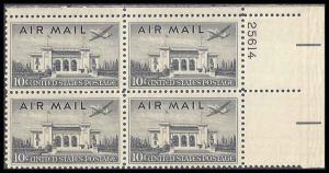 C34 MNH Plate Block