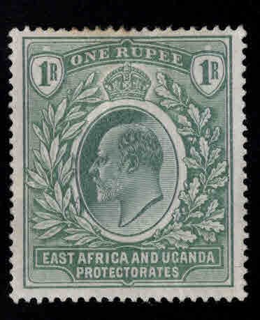 East Africa and Uganda protectorates  Scott 25 KEVII Nice color