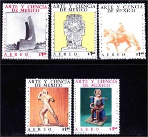 Mexico, Art and Science (SC# C527-C531) MNH SET