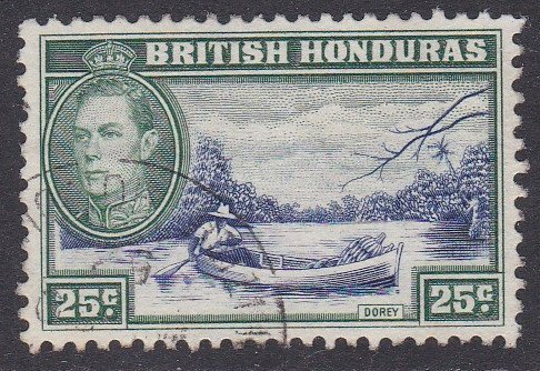 British Honduras Sc #122 Used; Mi #119