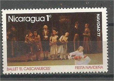 NICARAGUA, 1977, MNH 1c, Christmas, Scott 1056