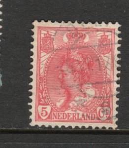 Netherlands Scott#  65 used Single