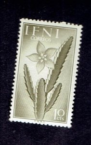 IFNI SCOTT#62 1954 10c STAPELIA SP. FLOWER - MNH