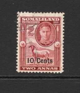 Somaliland Protectorate   Scott# 117  used  singles