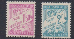 Algeria - 1944 - SC J28-29 - NH - Short set