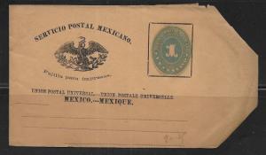 Mexico Postal Stationery Wrapper H&G 17 Mint