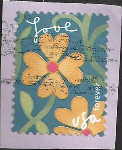 # 4540 USED YELLOW ORANGE FLOWERS