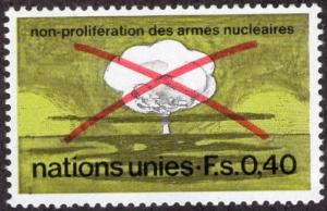 UN - Geneva 23 - Mint-NH - 40c Nuclear Non-proliferation (1972) (cv $1.75)