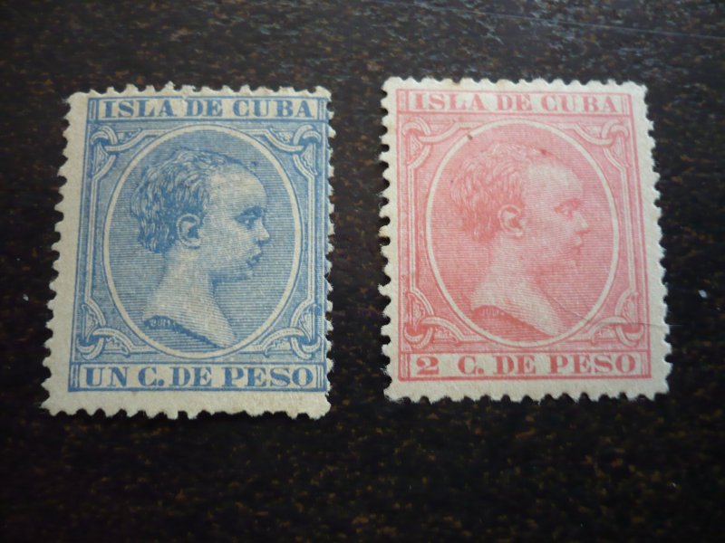 Stamps - Cuba - Scott# 134,138,142,152 - Mint Hinged Set of 4 Stamps