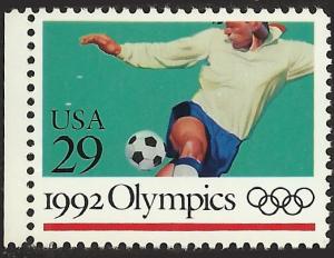 # 2637 MINT NEVER HINGED SOCCER