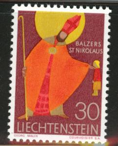 LIECHTENSTEIN Scott 433 MNH** from the 1967-71 Patron Saint set