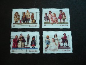 Stamps - Canada - Scott# 1274-1277 - Used Set of 4 Stamps