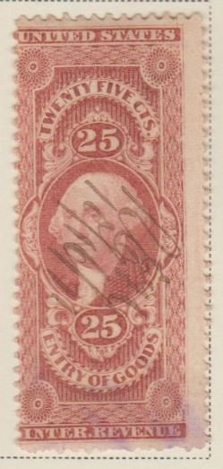 U.S. Scott #R45c Revenue Stamp - Used Set of 2 - IND