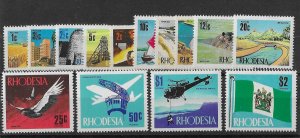 Rhodesia Sc #275/293  1970 set of 14 NH VF