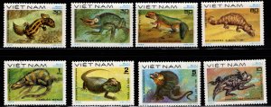 Unified Viet Nam Scott 1252-1289 Reptile stamp set Unused NGAI