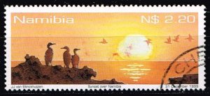 Namibia 1999,Mi.#1002 used  Sunset Over Namibia
