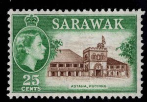 SARAWAK Scott 206 MNH** QE2 Astana Kuching  stamp