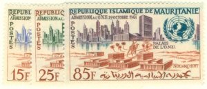 MAURITANIA 167-9 MNH BIN $2.00