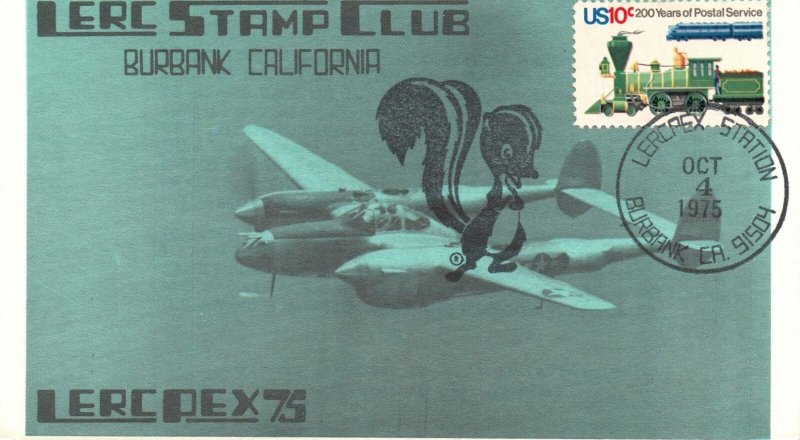 1975 Lerc Stamp Club - Burbank, CA - F26421